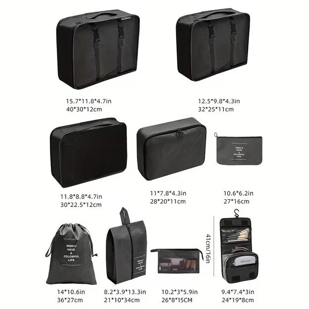 Lagamino daiktų organizatoriaus rinkinys Reach TravelSet 6