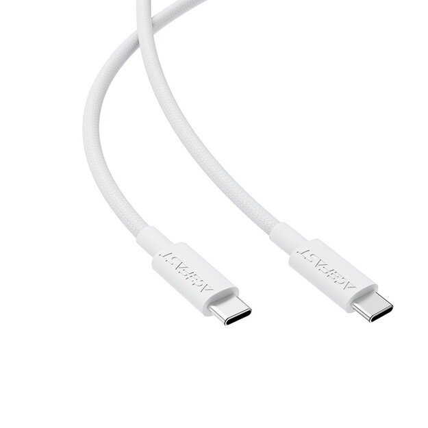 USB kabelis Acefast C18-03 60W USB-C to USB-C 1.2m baltas 3