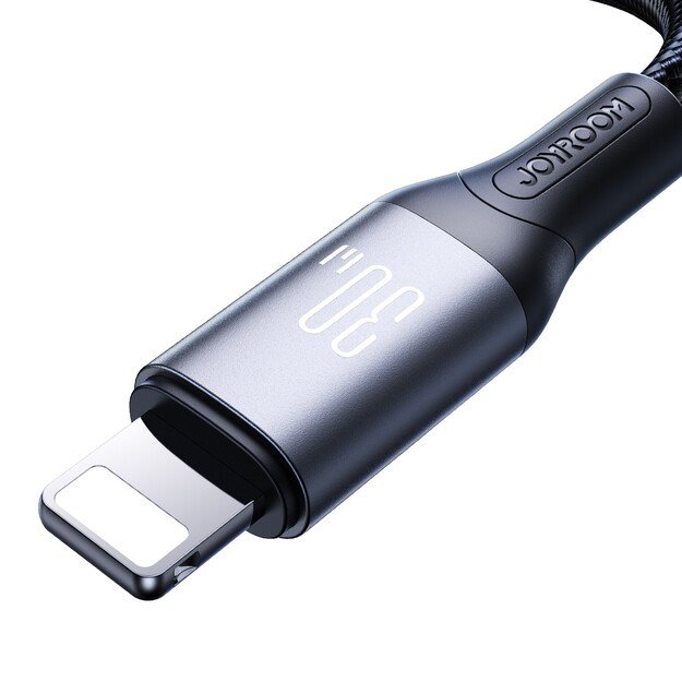 USB kabelis Joyroom S-A28 USB-C to Lightning 30W 1.0m juodas 3