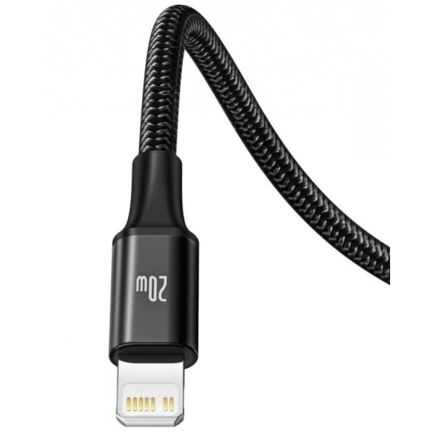 Baseus Rapid Series 3-in-1 cable USB-C For M+L+T 20W 1.5m Black 2