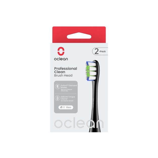 Oclean Professional Clean brush head P1C5 B02 2pcs Black 3