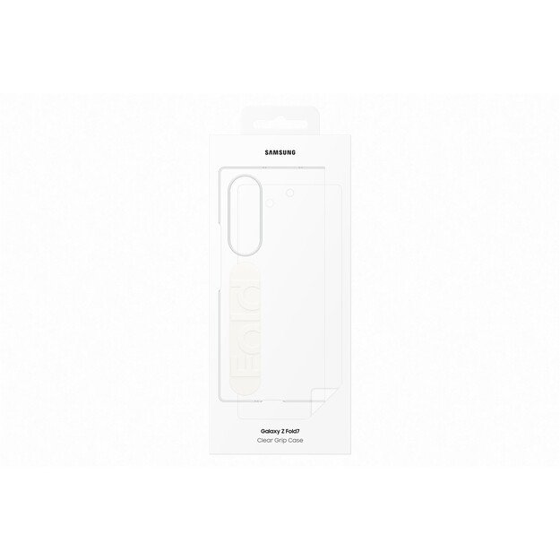 QF966CTEGWW Clear Grip Case Samsung Galaxy Fold7, Transparent 2