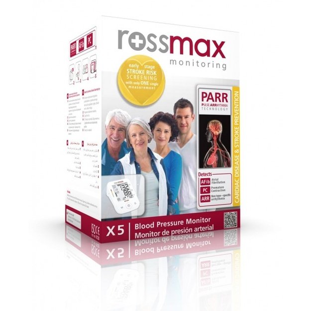 Rossmax Automatic Blood Pressure Monitor X5 PARR 1