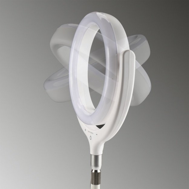 Selfie Ring Light LoomiPod Floor Lamp white 3