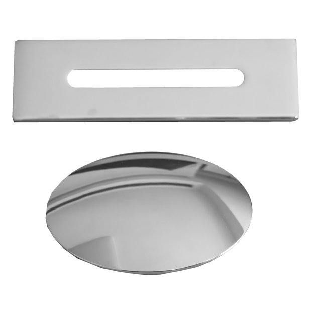 Detalė vonios sifono apdailos Chrom