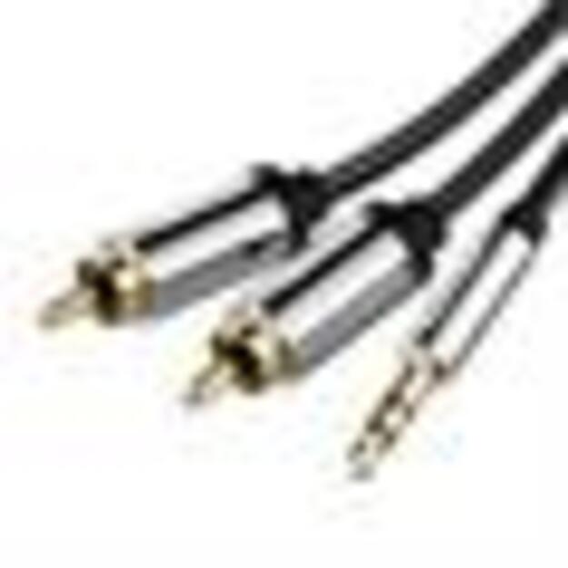 CABLE AUDIO 3.5MM TO 2XRCA/1.5M BCFBG VENTION 1