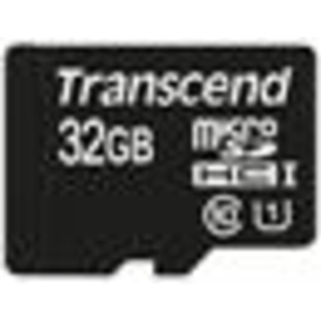 MEMORY MICRO SDHC 32GB UHS-I/CLASS10 TS32GUSDCU1 TRANSCEND 1