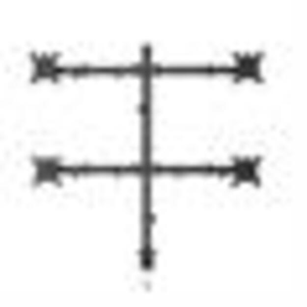 DISPLAY ACC 4 MOUNTING ARM/13-32  MA-D4-01 GEMBIRD 1