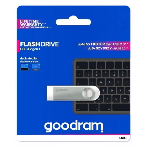 Atmintinė Goodram UNO3 32GB USB 3.2 gen.1 2