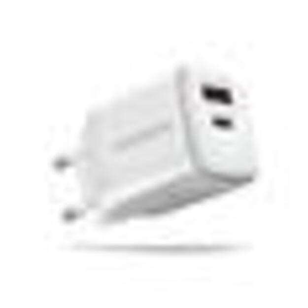 MOBILE CHARGER WALL USB 30W/2PORT WHITE ACU-PQ30W AXAGON 1