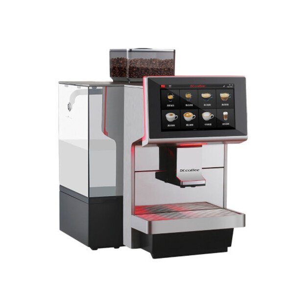 Dr. Coffee M12 Big Plus automatinis kavos aparatas &ndash; sidabrinis 3