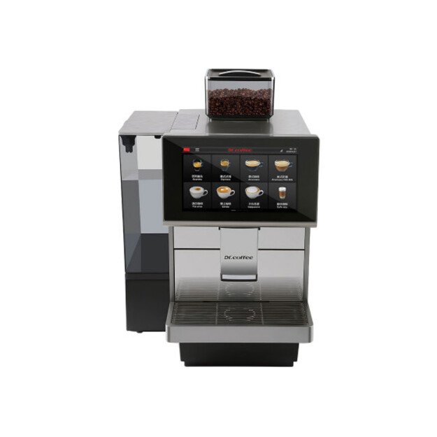 Dr. Coffee M12 Big Plus automatinis kavos aparatas &ndash; sidabrinis 5