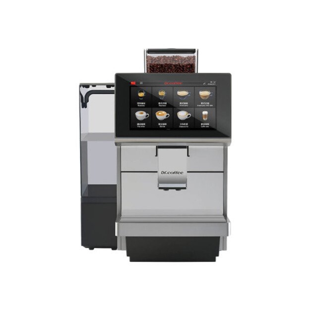 Dr. Coffee M12 Big Plus automatinis kavos aparatas &ndash; sidabrinis