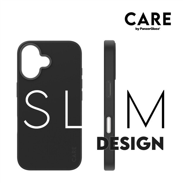CARE Fashion case with MagSafe iPhone 16, Black 5
