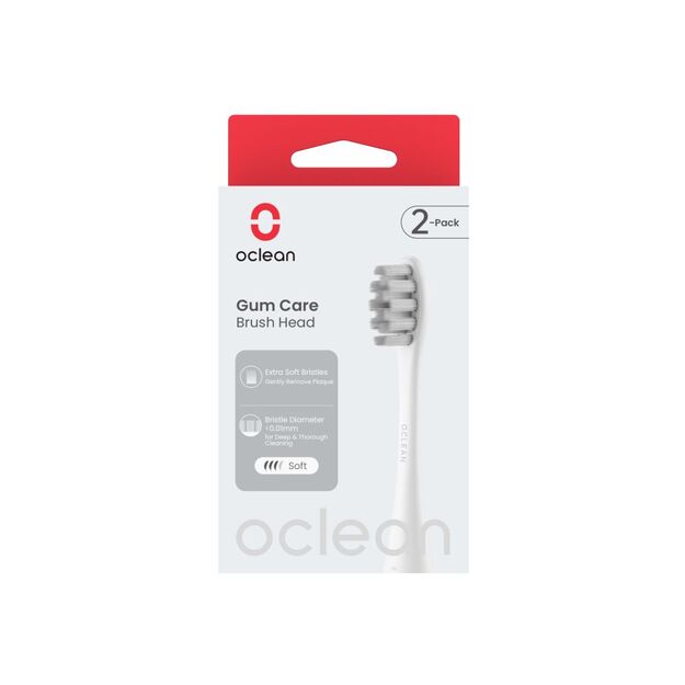 Oclean Professional Gum Care Brush Head P1C12 W02 2 pcs White 1