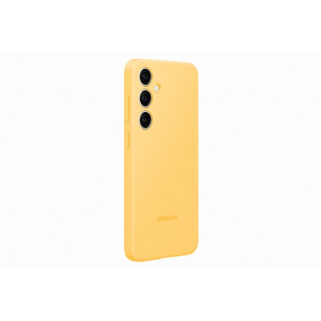 PS926TYE Silicone Case for Samsung Galaxy S24 Plus, Yellow 1