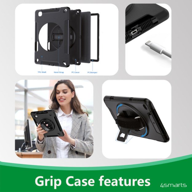 Rugged Case Grip for Samsung Galaxy Tab Active Pro/ Active4 Pro/ Active5 Pro 1