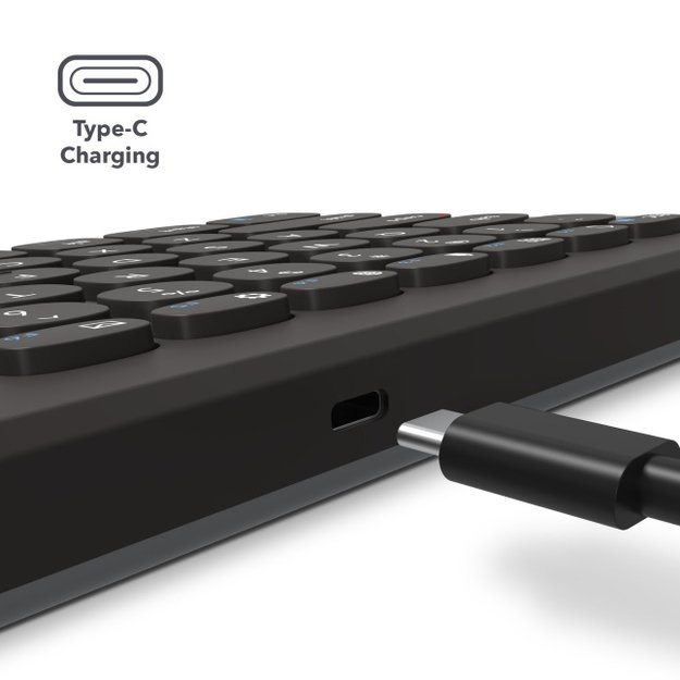 ZAGG Pro Keyboard 17  Full Size-Charcoal-UK (wireless charging on mat) 5