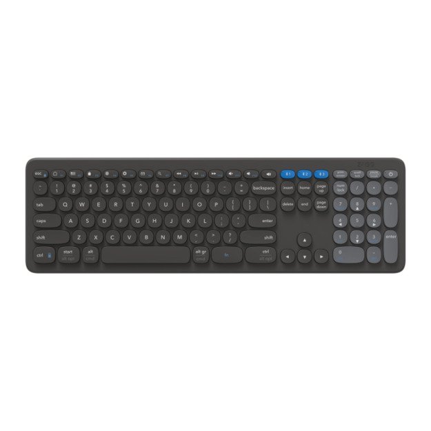 ZAGG Pro Keyboard 17  Full Size-Charcoal-UK (wireless charging on mat)