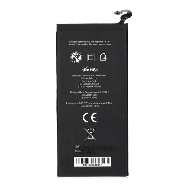 Battery for Samsung S6 2550 mAh Blue Star Premium 1