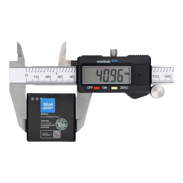 Battery for Nokia E51 / N81 / N81 8GB / N82 / N86 1200 mAh Blue Star Premium 2