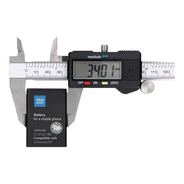 Battery for Samsung E250 / X200 / X680 / C300 / E900 1000 mAh Blue Star Premium 3