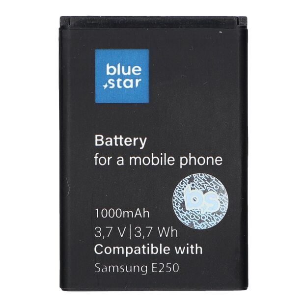 Battery for Samsung E250 / X200 / X680 / C300 / E900 1000 mAh Blue Star Premium