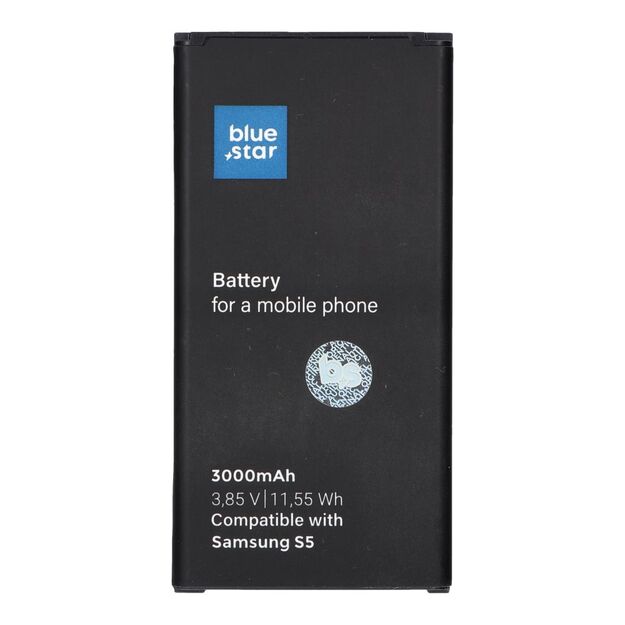 Battery for Samsung S5 3000 mAh Blue Star Premium