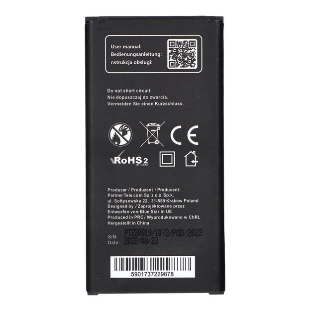 Battery for Samsung S5 3000 mAh Blue Star Premium 1
