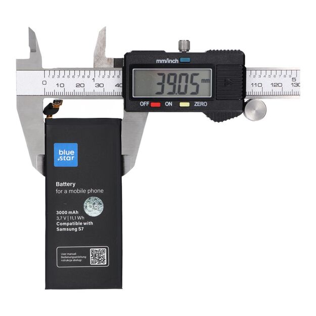 Battery for Samsung S7 3000 mAh Blue Star Premium 2
