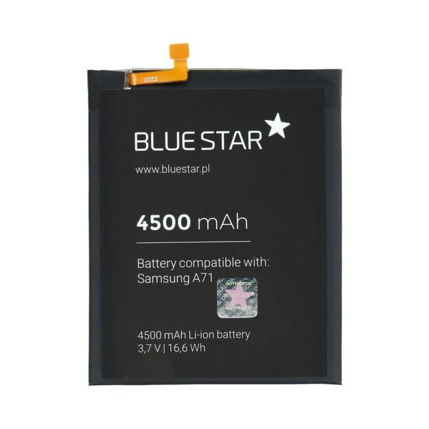 Battery for Samsung A71 4500 mAh Blue Star Premium