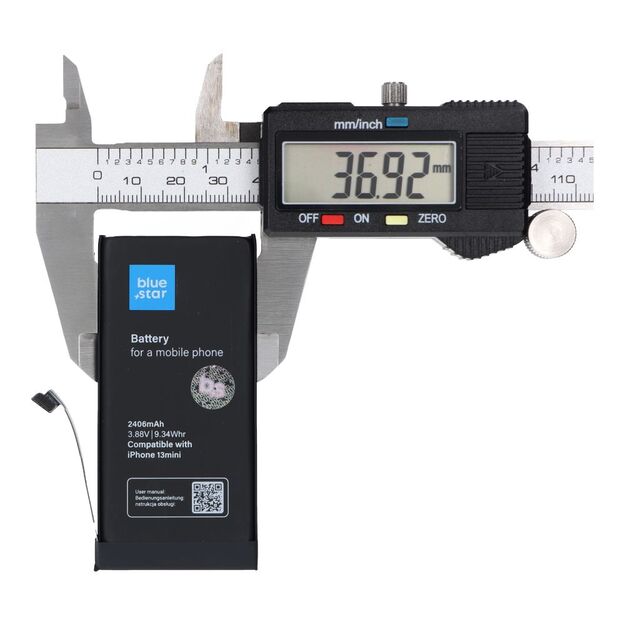 Battery for iPhone 13 MINI 2406 mAh Blue Star HQ 2
