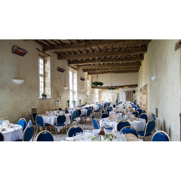 Halogeninis infraraudonųjų spindulių &scaron;ildytuvas Helios Radiant Black 4