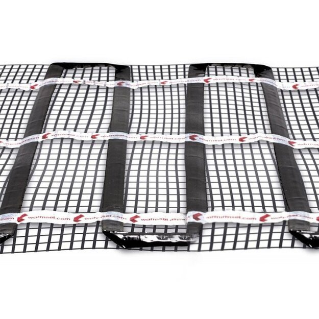 Grindinio &scaron;ildymo tinklelis Warmset BLACK, 85W + program. termostatas Feelspot WTH93.36 2