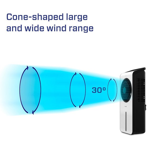  3in1  oro vėsintuvas, drėkintuvas ir ventiliatorius Clean Air CA-104 5