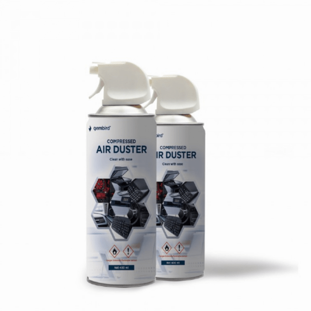 GEMBIRD Compressed Air Duster 400ml Suspaustas Oras