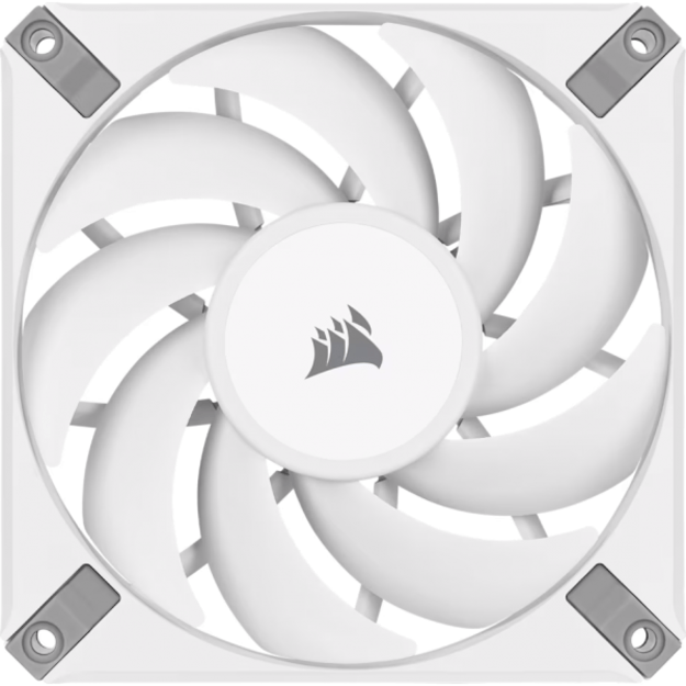 Corsair AF120 ELITE High-Performance (120mm) PWM Fluid Dynamic Bearing Fan White (Baltas) Ventiliatorius