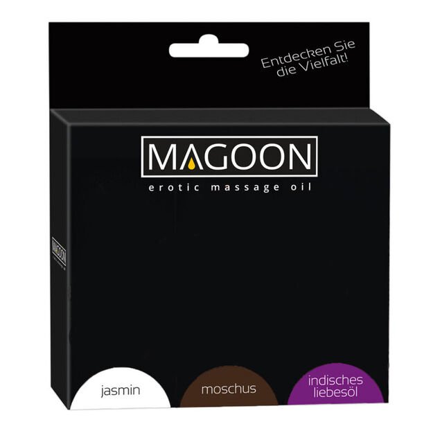 Masažo aliejų rinkinukas Magoon (3 x 50 ml) 1