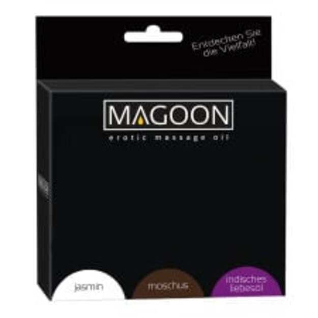 Masažo aliejų rinkinukas Magoon (3 x 50 ml)