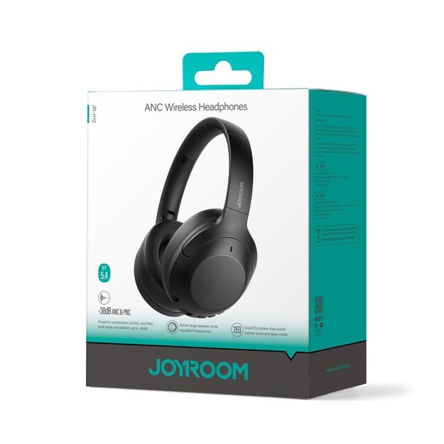Belaidės ausinės Joyroom JR-JH2 Hybrid ANC juodos 4