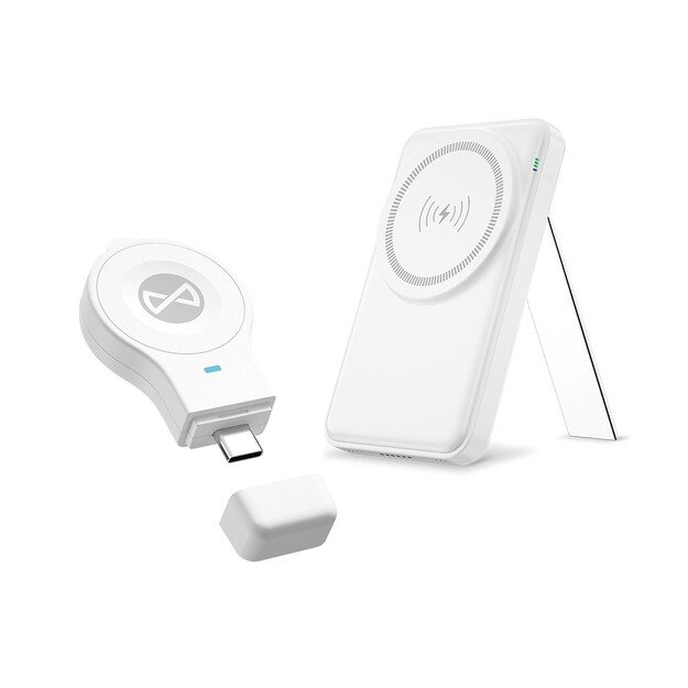 Belaidis įkroviklis Forever MACS-100 5in1 baltas 7