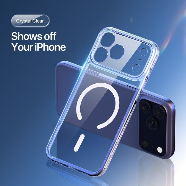 Dėklas Dux Ducis Clin Magsafe Apple iPhone 17 Pro skaidrus 7