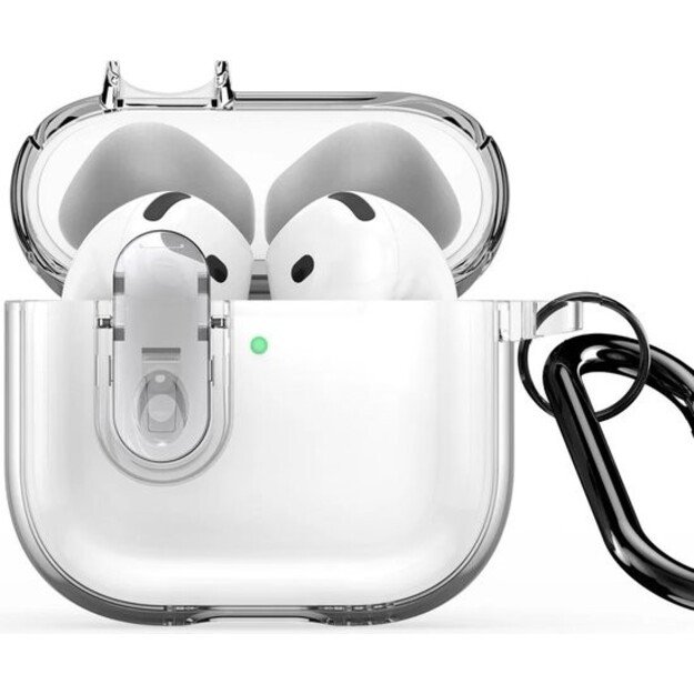 Dėklas Dux Ducis PECL Apple AirPods 4 skaidrus