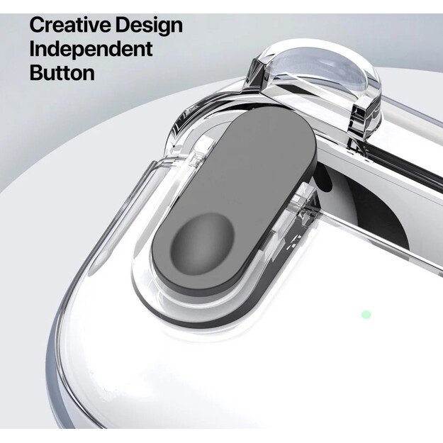 Dėklas Dux Ducis PECL Apple AirPods 4 skaidrus 2