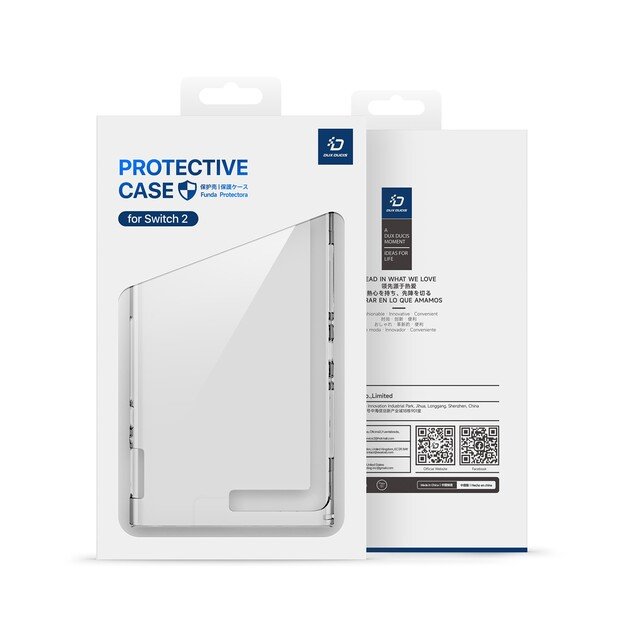 Dėklas Dux Ducis Protective Case Nintendo Switch 2 skaidrus 6