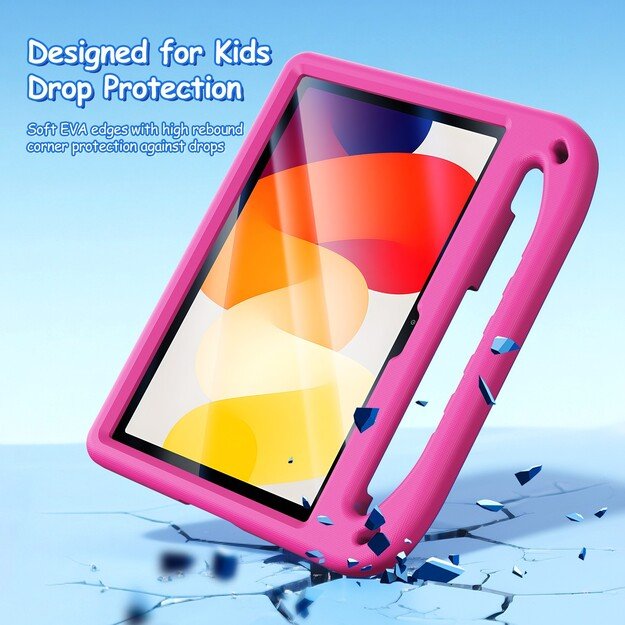 Dėklas Dux Ducis Puff Xiaomi Redmi Pad SE 11.0 rožinis 3