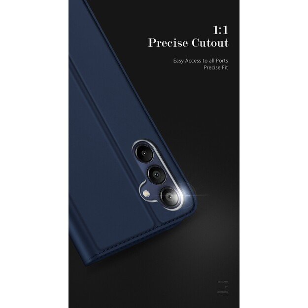 Dėklas Dux Ducis Skin Pro Samsung A165 A16 4G/A166 A16 5G tamsiai mėlynas 3