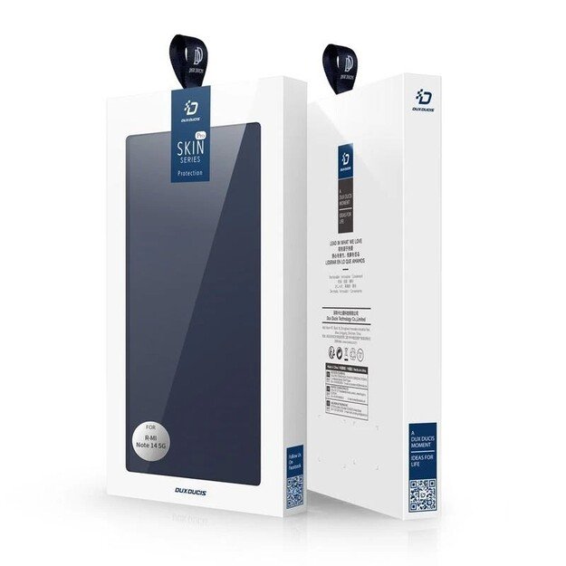 Dėklas Dux Ducis Skin Pro Xiaomi Redmi Note 14 5G tamsiai mėlynas 4