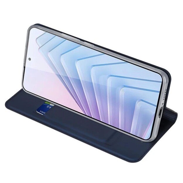 Dėklas Dux Ducis Skin Pro Xiaomi Redmi Note 14 5G tamsiai mėlynas 1