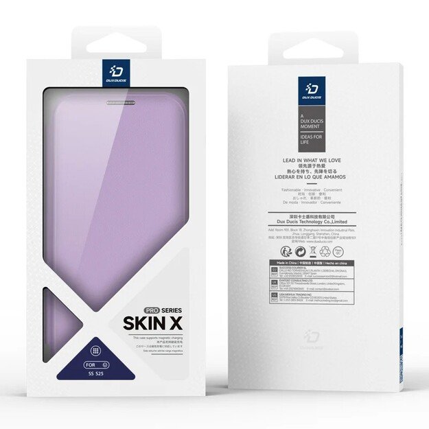 Dėklas Dux Ducis Skin X Pro skirtas Samsung S931 S25 violetinis 5